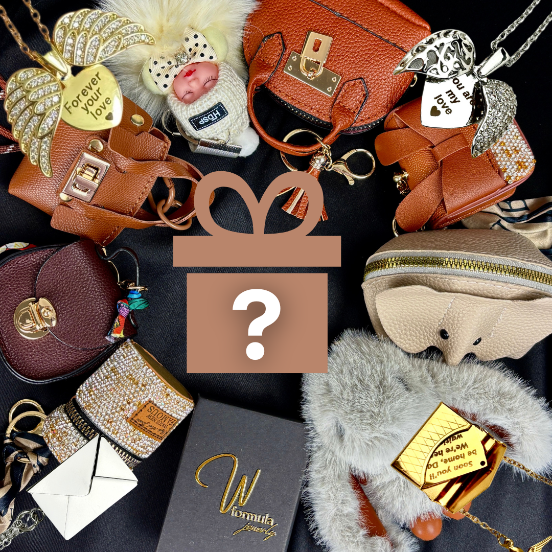 Lucky Color Treasure Box | Custom Engraved Necklace & Gift Set | Surprise Color Box for Her
